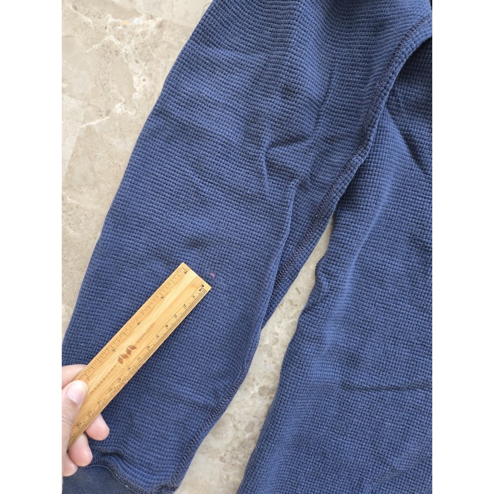 VTG Abercrombie & Fitch 90's/Y2K Distressed Thermal Muscle Shirt Large USA - Picture 8 of 9